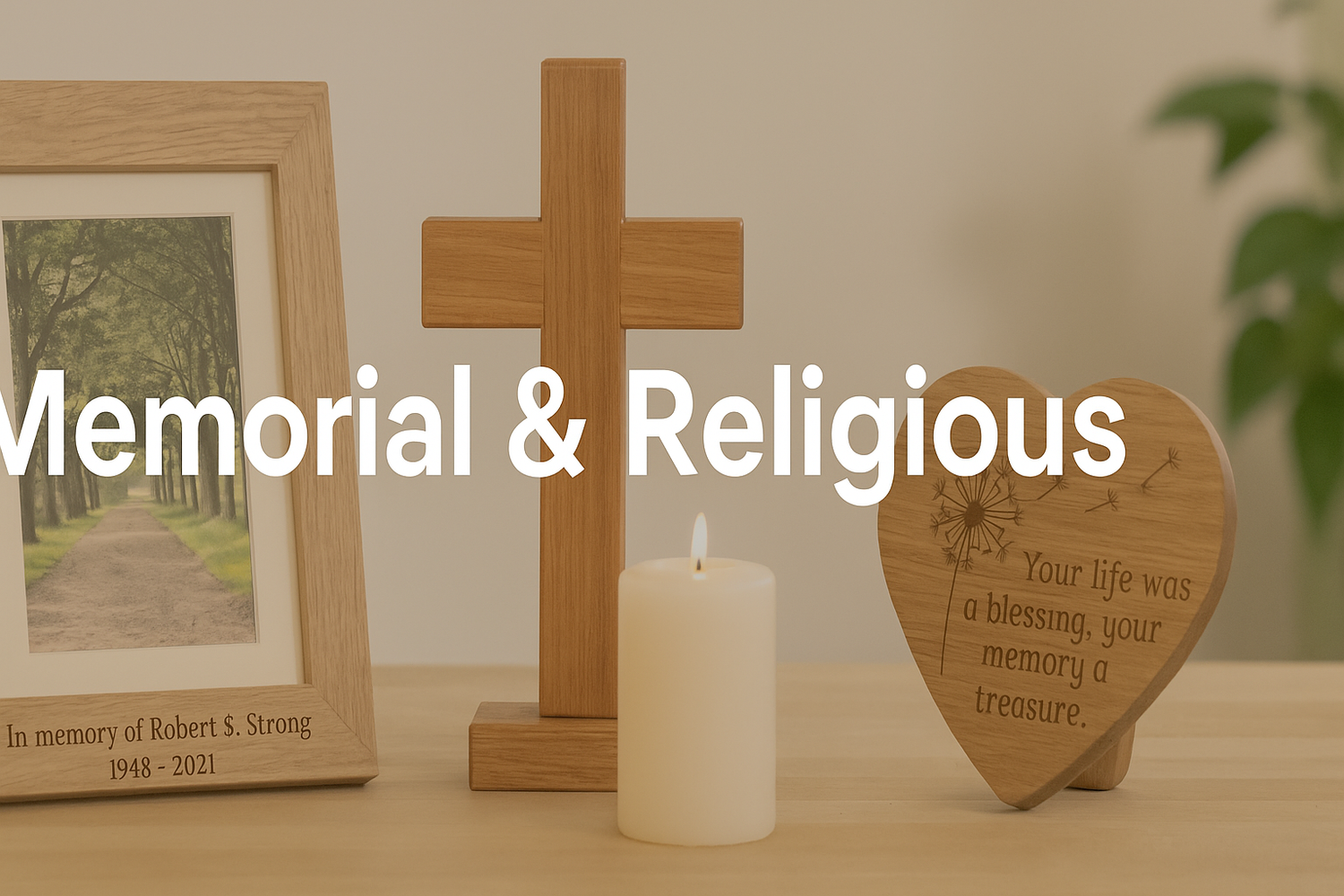 Memorial & Religious Keepsakes | JP Laser Engraving - JPLaser Engraving Services