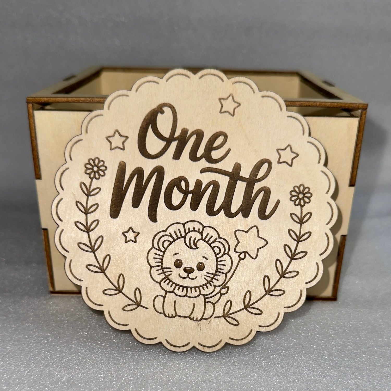 Laser Engraved Baby Milestone Discs & Keepsakes | JP Laser Engraving - JPLaser Engraving Services