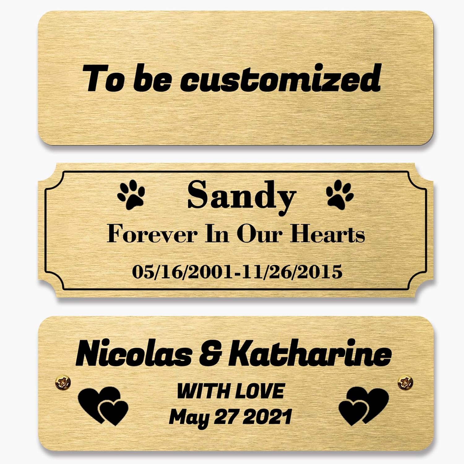 JPLaser Engraving Services – Engraved Brass Name Plates & Memorial ...