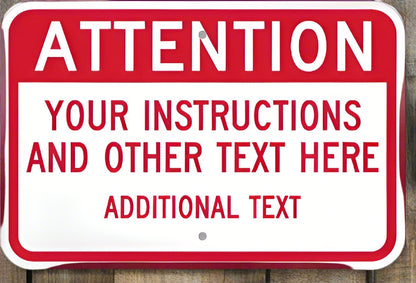 Custom Full-Color Aluminum Sign | Personalized Indoor/Outdoor Metal Sign - JPLaser Engraving Services