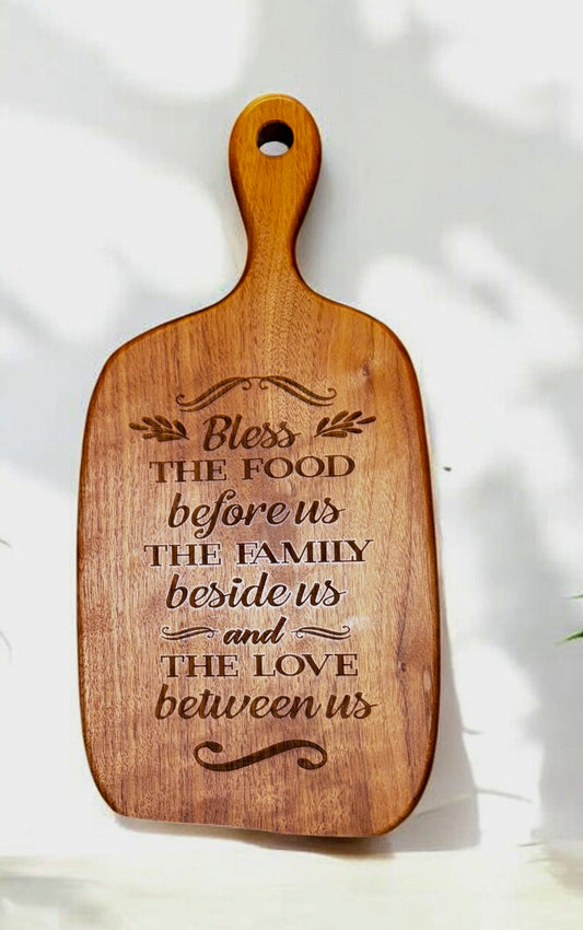 Custom Engraved Cutting Board | Personalized Kitchen Gift - JPLaser Engraving Services