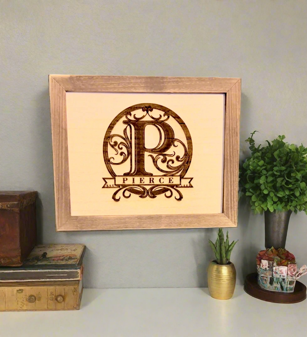 Laser Engraved Wooden Christmas Decor | Rustic Holiday Wall Hanging - JPLaser Engraving Services