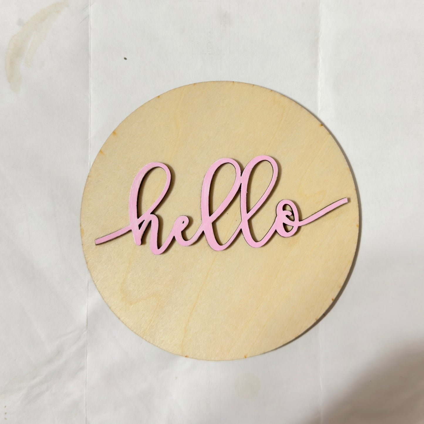 Baby Milestone Discs – full set laid out