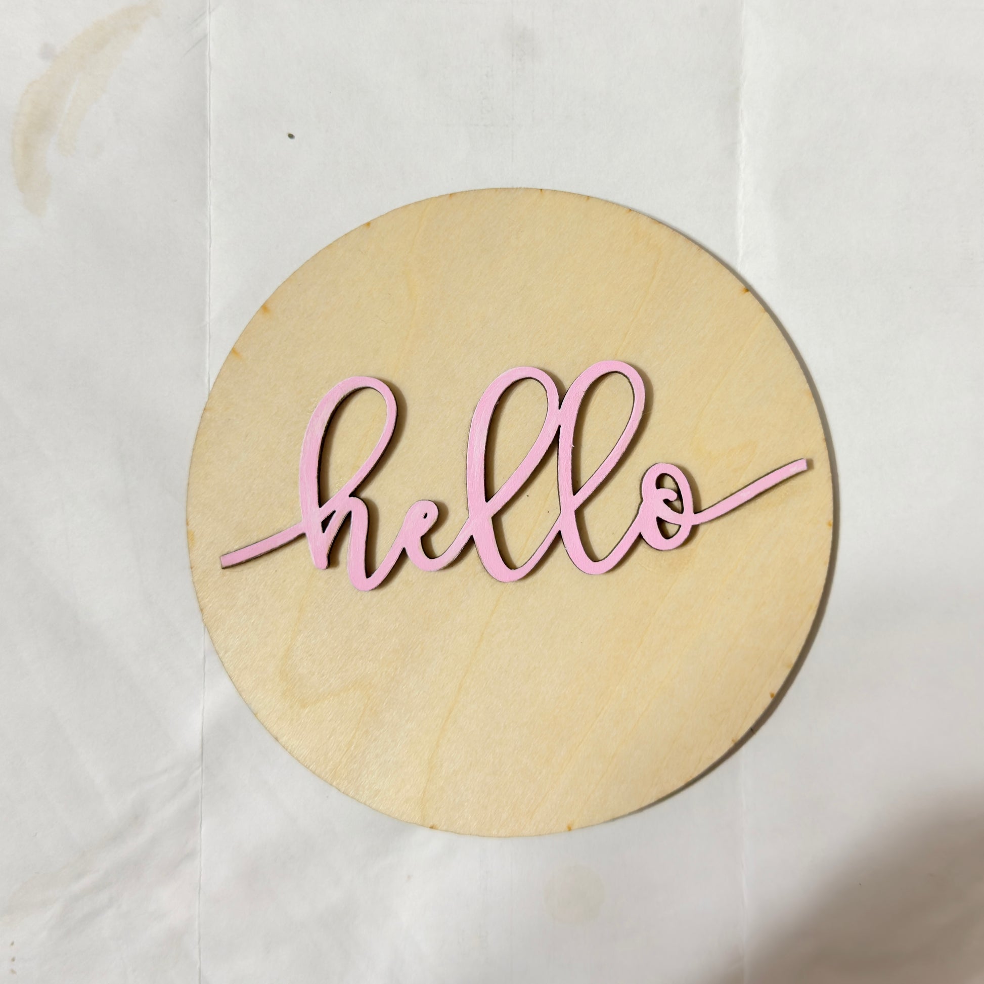 Baby Milestone Discs – full set laid out