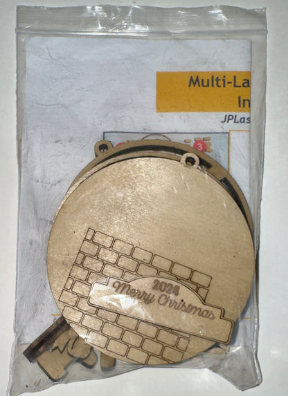 Personalized Family Christmas Tree Ornament | Engraved Holiday Keepsake - JPLaser Engraving Services