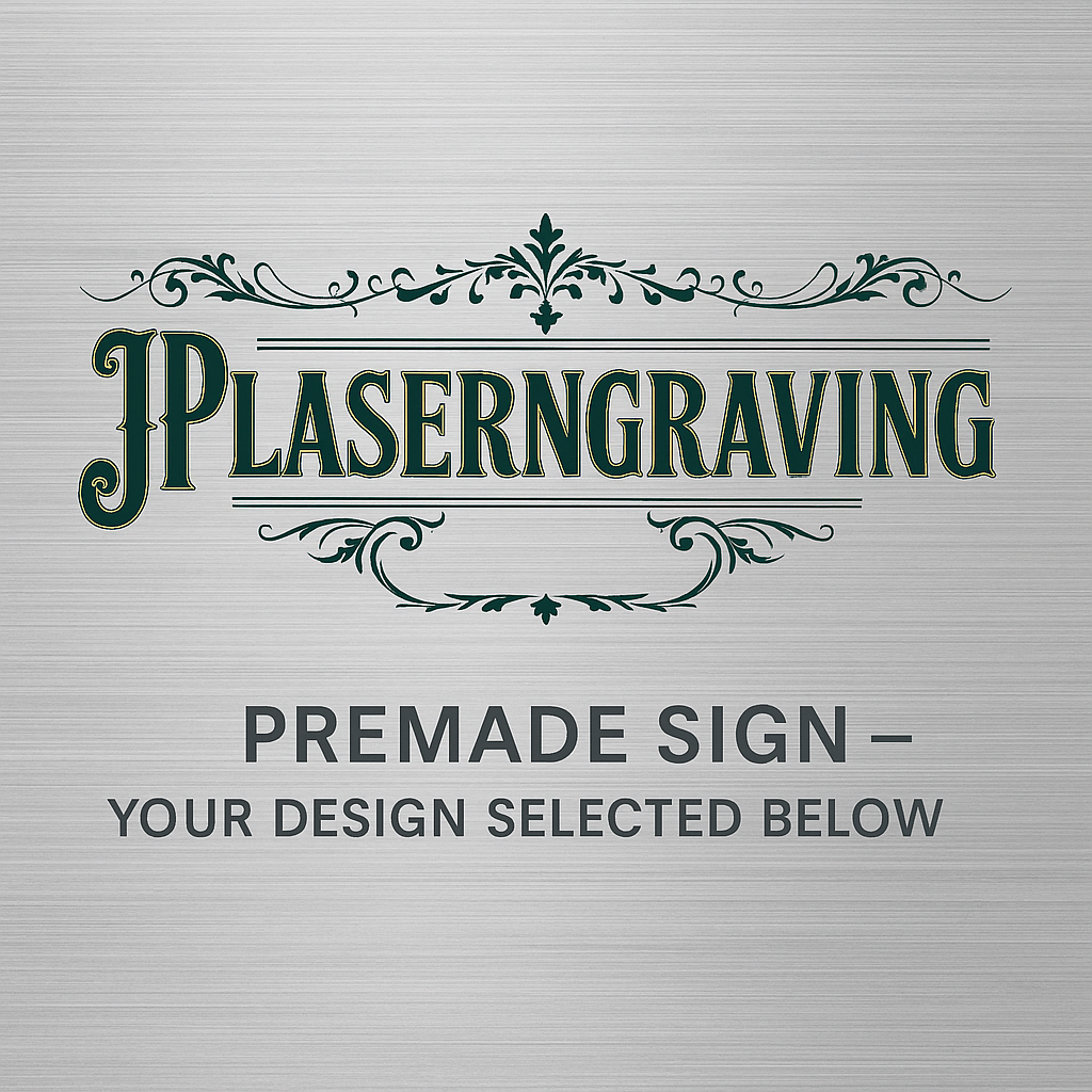 Pre-Made Aluminum Signs — Parking & Security Styles
