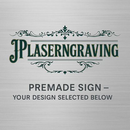 Pre-Made Aluminum Signs — Parking & Security Styles