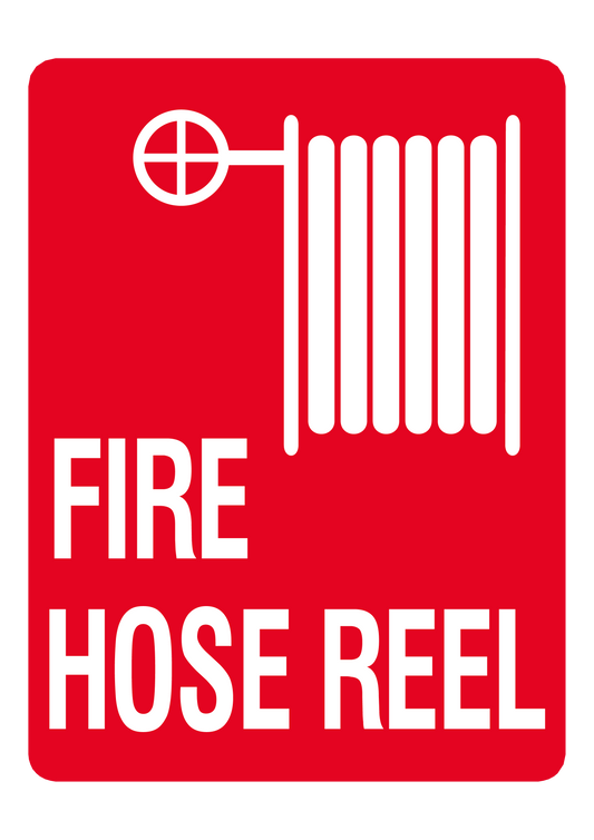 Fire safety sign #16 – sublimated aluminum, indoor/outdoor, 6x8