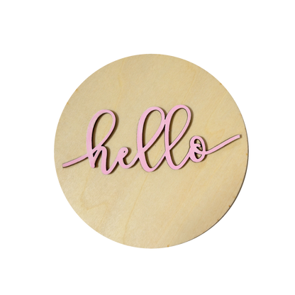 Baby Milestone Discs with Custom Engraved Keepsake Box | Personalized Lid Option
